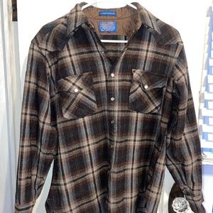 Vintage Pendleton Virgin Wool Flannel